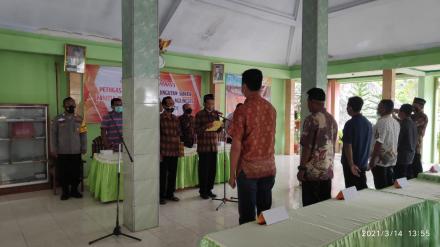 PELANTIKAN DAN BIMBINGAN TEKNIS PETUGAS TAMBAHAN PEMUNGUTAN SUARA 