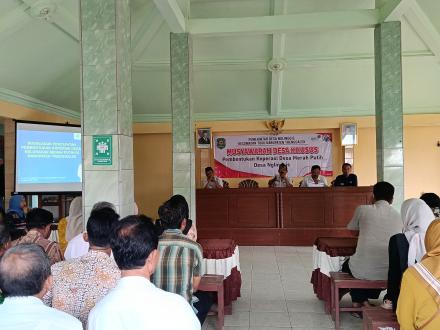 Pembentukan Koperasi Merah Putih