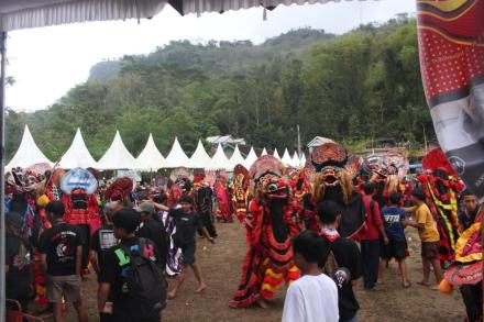 Kesenian Jaranan dalam rangka Semarak Kemerdekan HUT RI Ke-80